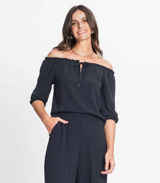 Image_Blusa Feminina Ciganinha Rovitex Preto