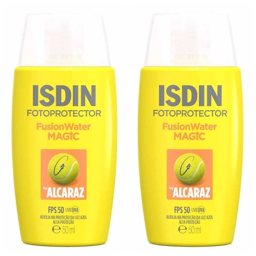 Image_Kit com 2 Unidades de Isdin Fusion Water Magic By Alcaraz Protetor Solar Facial