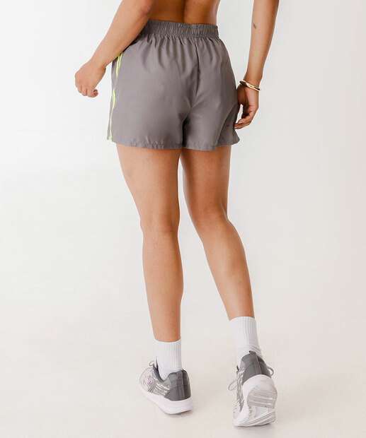 Shorts Feminino Fitness Faixas Marisa