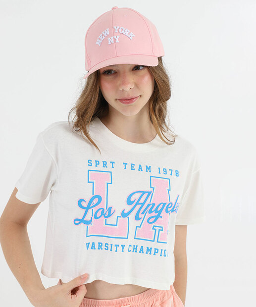 Image_Blusa Juvenil Cropped Estampada Marisa Tam 10 a 16 Off White