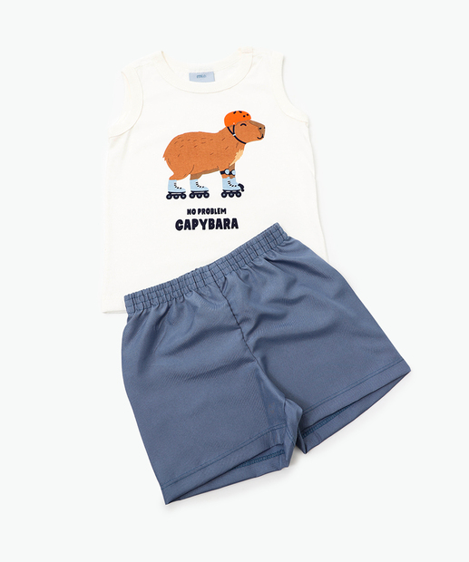Image_Conjunto Infantil Capivara Marisa Tam 1 a 3 Off White