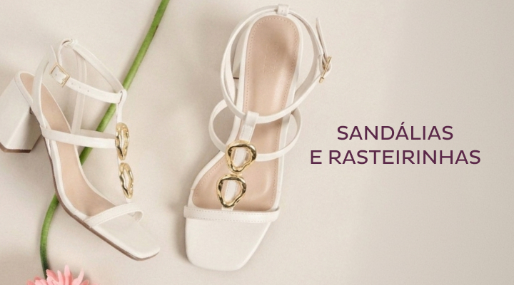 Sandálias e Rasteiras