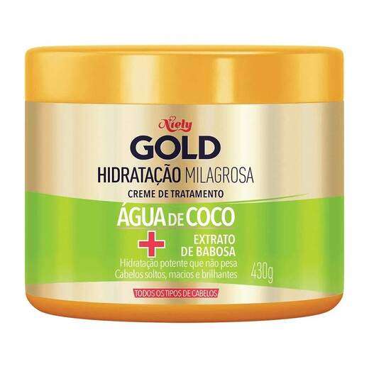 Image_Niely Máscara Gold Hidratação Milagrosa 430g