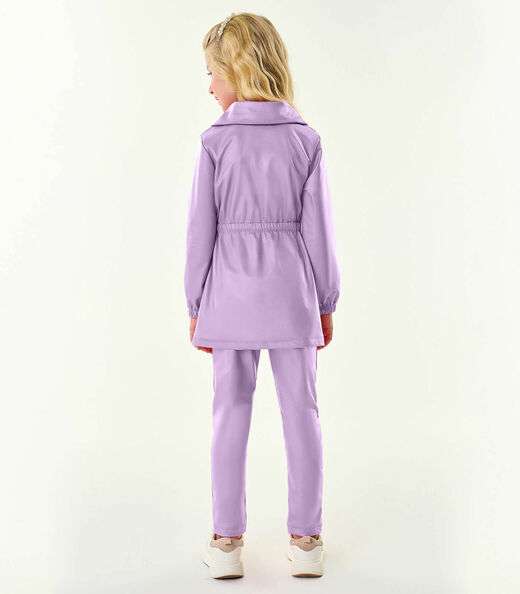 Legging Infantil Feminina Cirré Trick Nick Roxo