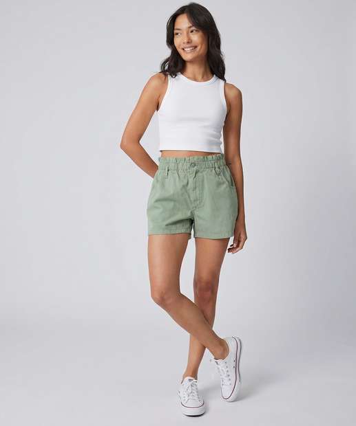 Image_Short Feminino Sarja Clochard Cintura Alta Marisa