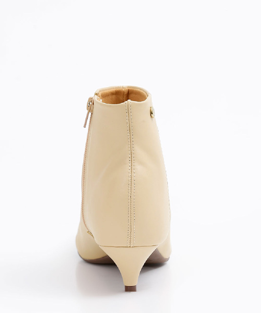 Bota Feminina Ankle Boot Salto Fino Via Uno
