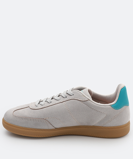 Tênis Feminino Casual Recortes Ramarim Azul