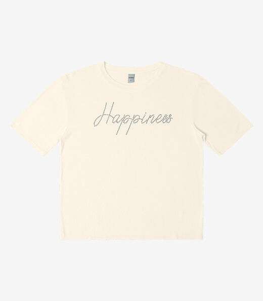 Blusa Feminina Manga Curta Visco Tricot Rovitex Bege