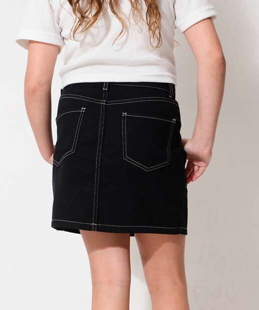 Saia Juvenil Sarja Bolsos Marisa Tam 10 a 16