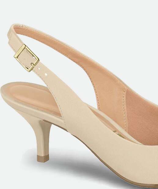 Scarpin Feminino Slingback Salto Fino Vizzano 