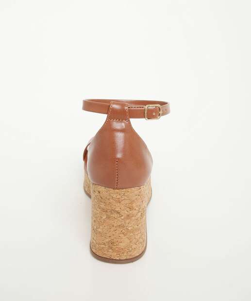 Sandália Feminina Plataforma Renata Mello