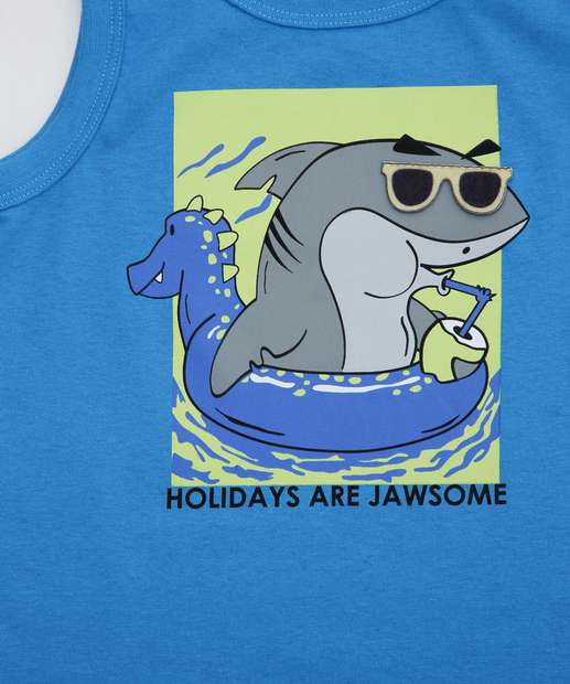 Regata Infantil Tubarão MR Tam 1 a 3