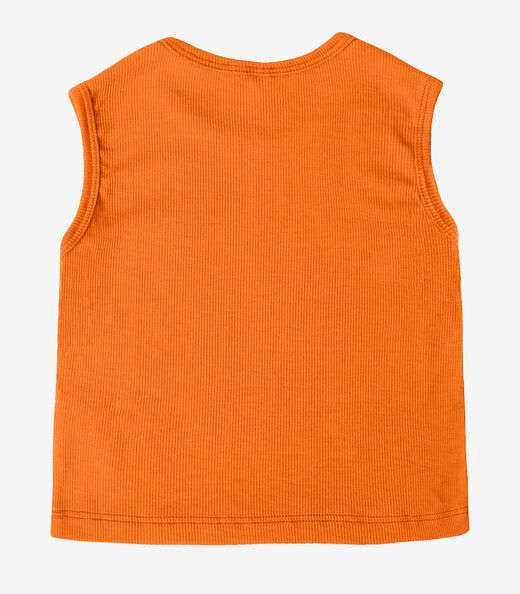 Regata Infantil Menina Select Laranja