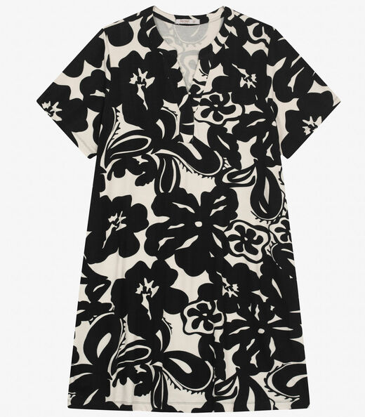 Vestido Curto Feminino Plus Size Secret Glam Preto