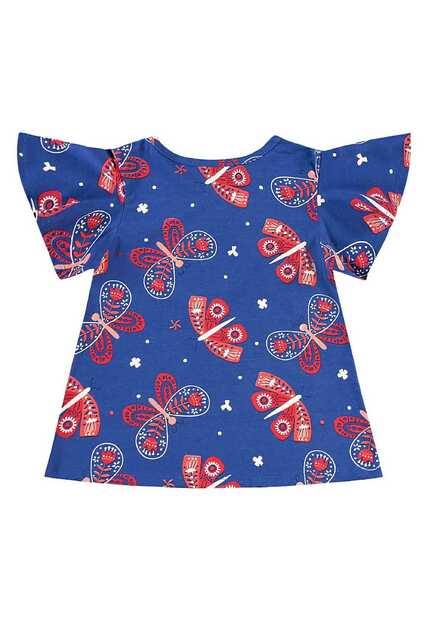 Conjunto Bata e Short Menina Bee Loop