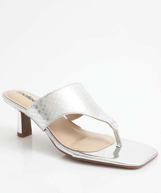 Image_Tamanco Salto Fino Feminino Metalizado Moleca Prateado