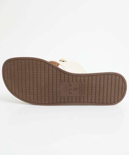 Tamanco Feminino Via Uno Off White