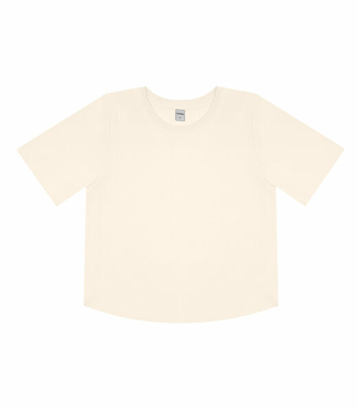 Blusa Feminina Manga Curta Rovitex Bege