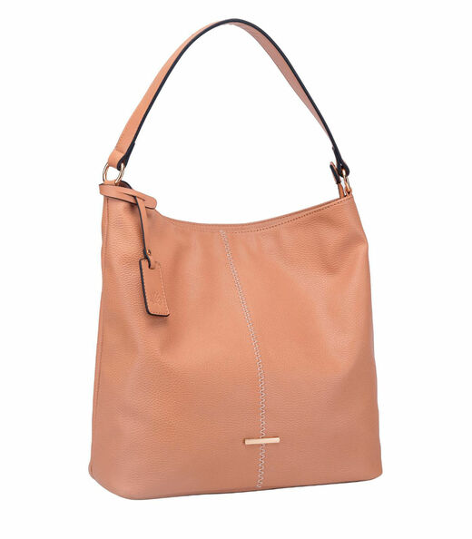 Bolsa De Ombro Feminina Alice Palucci Bege