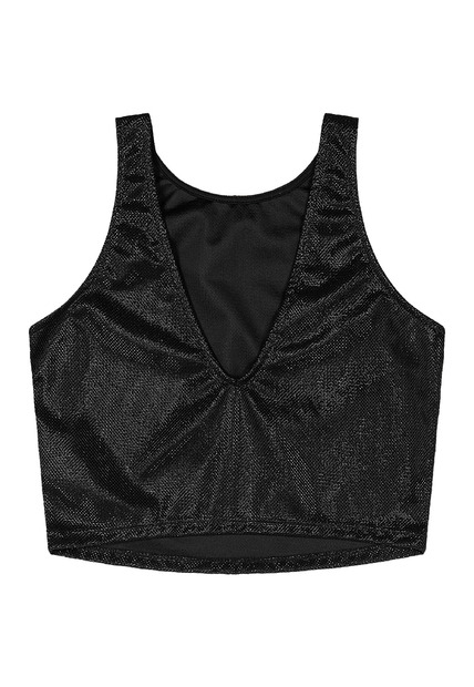 Conjunto Top Short-Saia Tecido Gloss