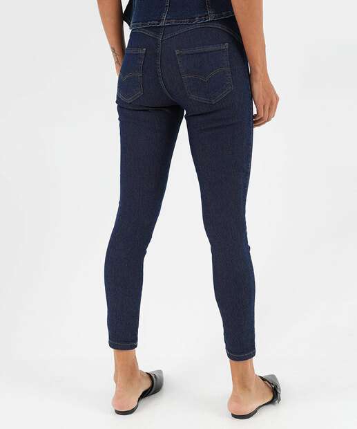 Calça Jeans Skinny Feminina Amaciada Biotipo Azul
