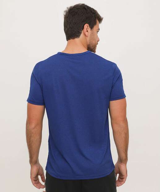 Camiseta Masculina Fitness Manga Curta MR