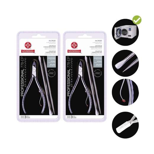 Image_Kit 2 Alicate Cuticula 778ep Espatulaepalito Mundial Professional Mundial