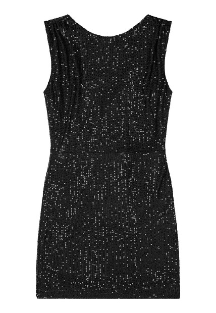 Vestido Juvenil em Paetê Brilhante  Gloss