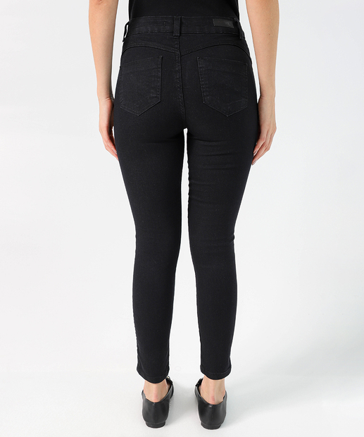 Calça Jeans Skinny Feminina Biotipo Preto