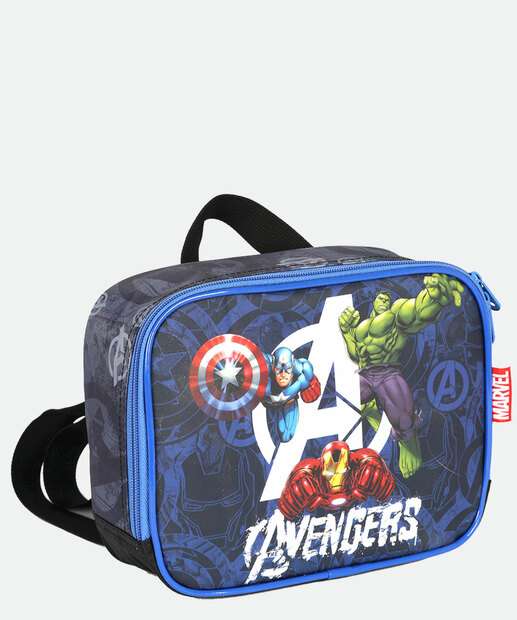 Lancheira Infantil Estampa Vingadores Marvel