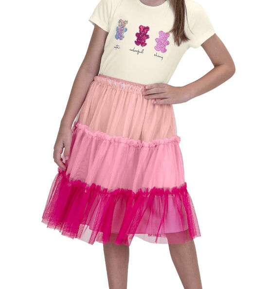 Image_Saia Midi Infantil De Tule Com Babados Trick Nick Rosa