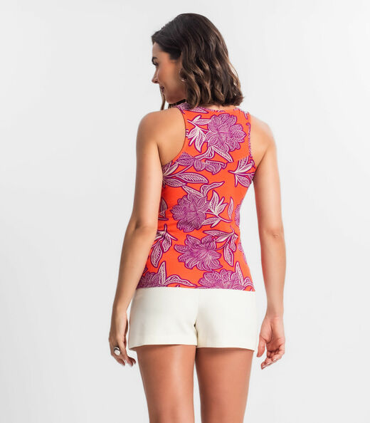 Regata Feminina Rovitex Laranja