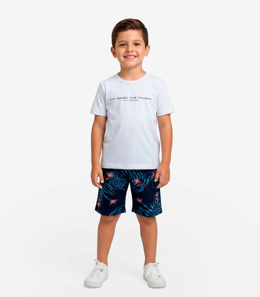 Image_Conjunto Infantil Camiseta e Bermuda Select Azul