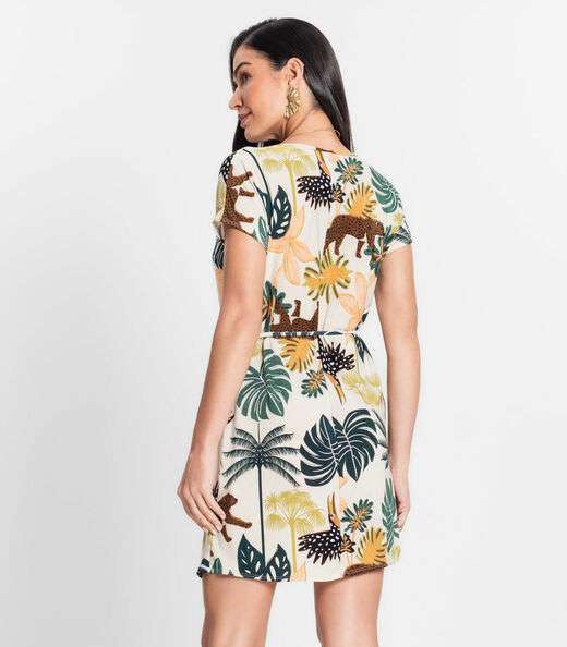 Vestido Feminino Liganete Infinita Cor Bege