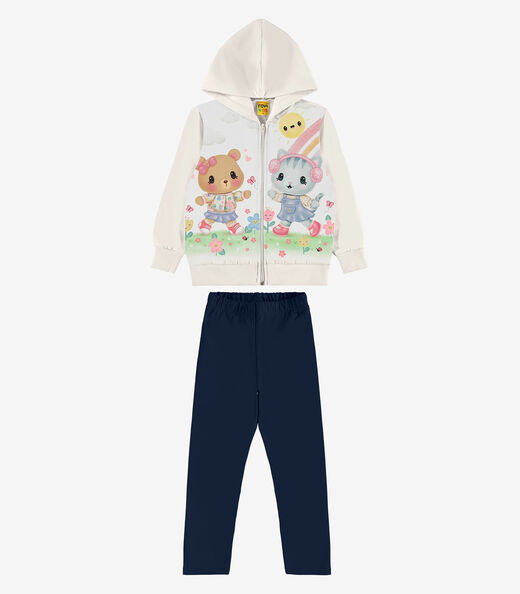 Image_Conjunto Jaqueta com Capuz e Legging Rovi Kids Bege