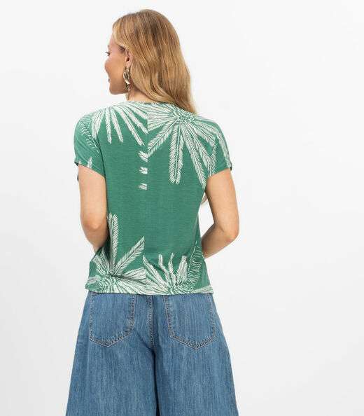 Blusa Feminina Viscotorcion Rovitex Verde