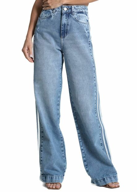 Calça Jeans Sawary Wide Leg - 281705