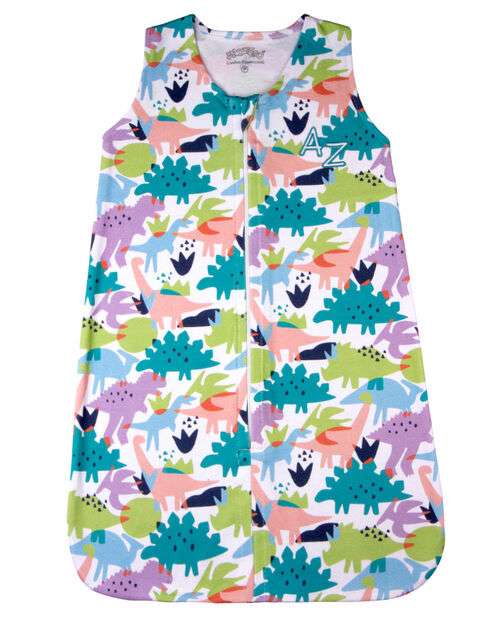Image_Saco de Dormir Casulo de Bebê Pijama Suedine Estampado Digital Sem Mangas - Natu