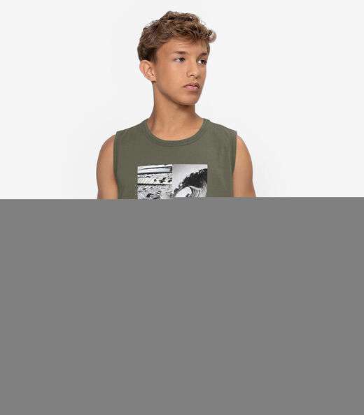 Image_Regata Juvenil Meia Malha Masculina Minty Verde