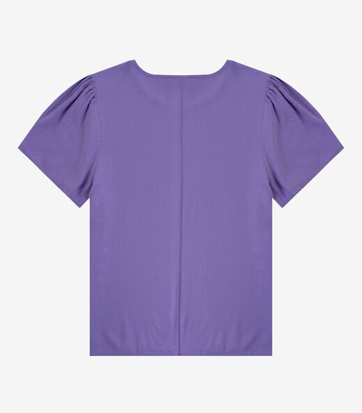 Blusa Feminina Em Viscose Infinita Cor Roxo