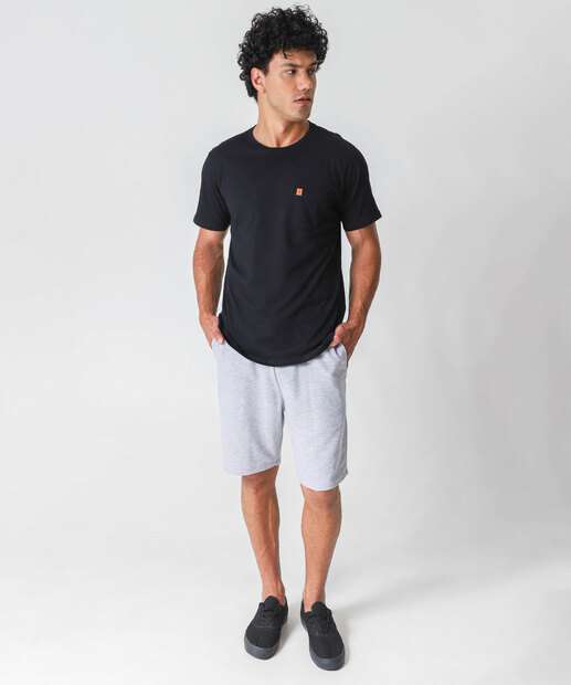 Image_Bermuda Masculina Moletinho Mecla Marisa Cinza