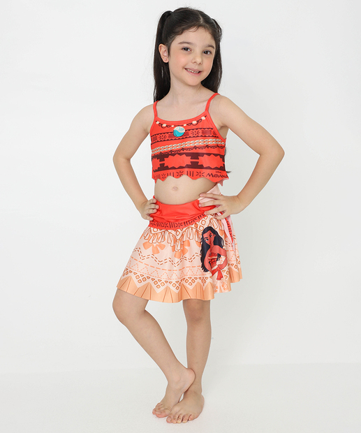 Image_Conjunto Infantil Fantasia Moana Disney Tam 4 a 10 Laranja
