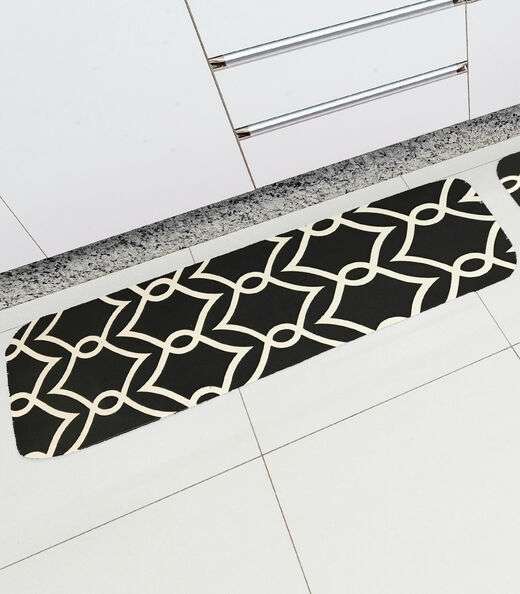 Image_Tapete Cozinha Base Antiderrapante Tapetes Junior Preto