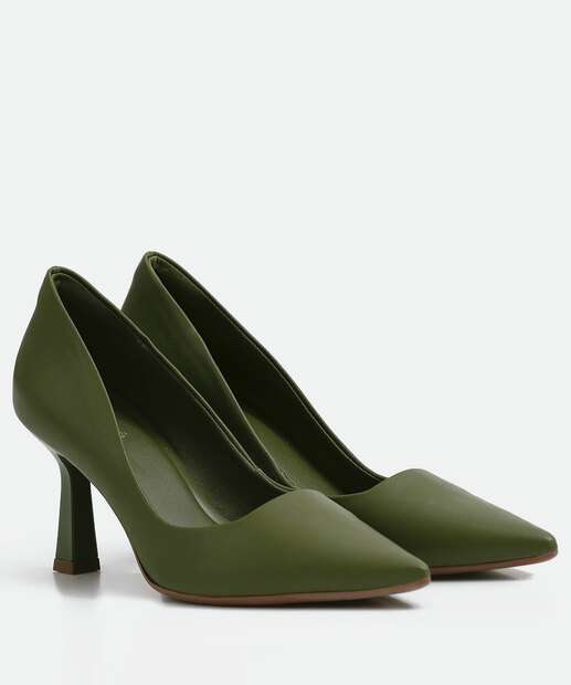Scarpin Feminino Bico Fino Salto Fino Bebecê 
