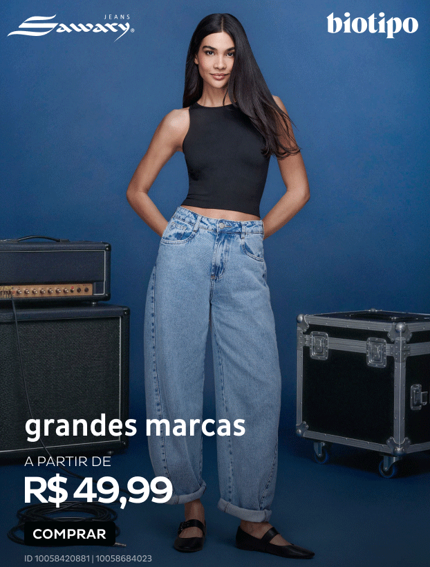 Grandes Marcas Jeans a partir de R$49,99 Grandes Marcas Jeans a partir de R$49,99