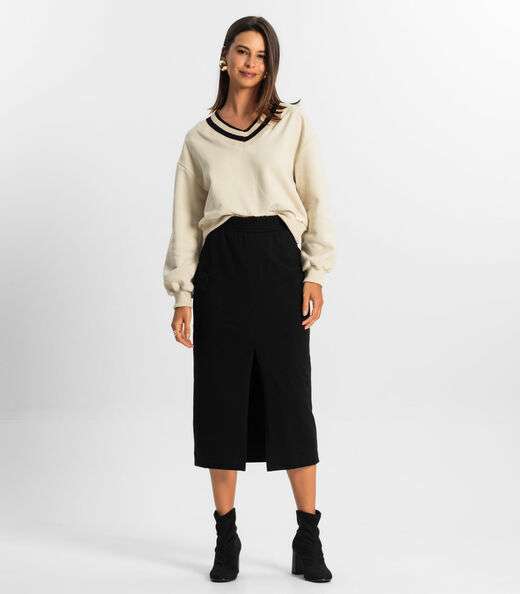 Image_Saia Midi Cargo Feminino Rovitex Preto