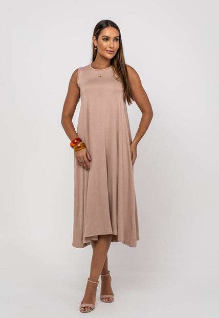 Image_Vestido Longo Regata Com Bolsos Bege Salvatore