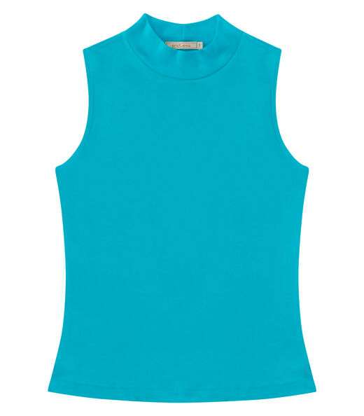 Regata Feminina Gola Alta Endless Azul