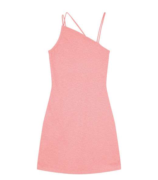 Vestido Feminino Em Lurex Endless Rosa