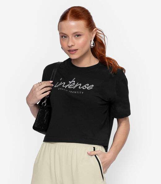 Image_T- Shirt Bordada Feminina Minty Preto